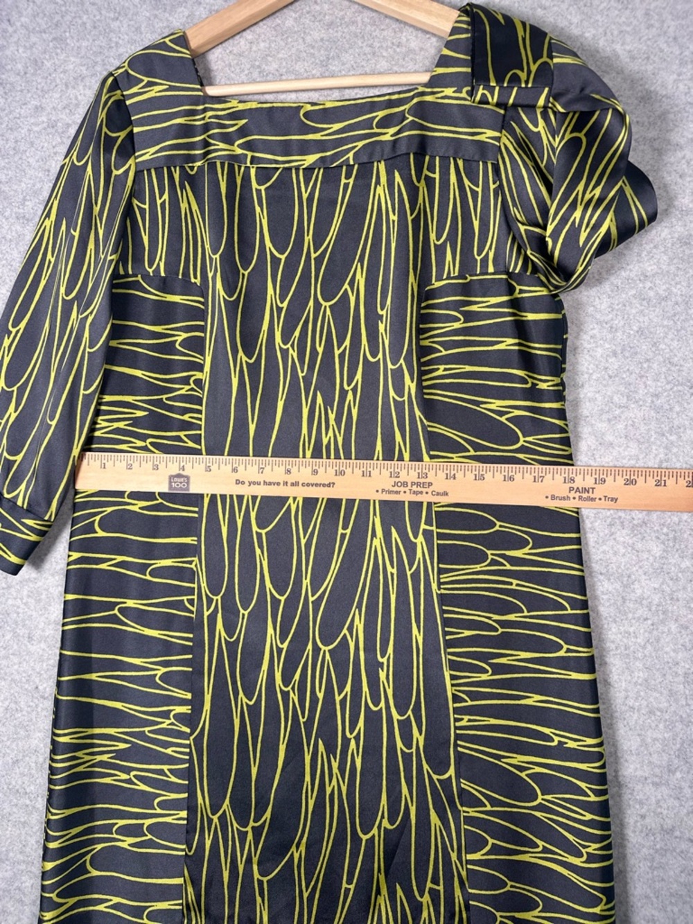 An Original Milly of New York 5F BERGDORF GOODMAN Shift Dress Gray Green Luxury - Picture 3 of 16